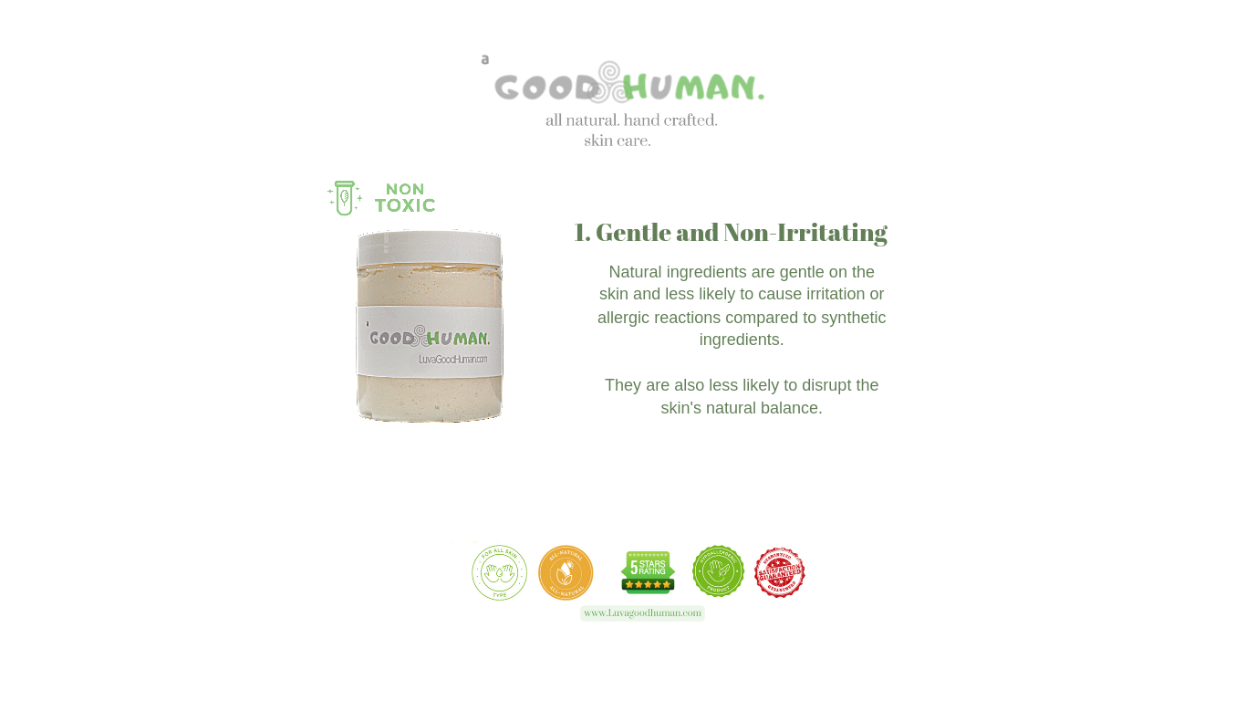 a Good Human - Signature Hand-Crafted "Body Glow" Body Butter - New Larger 8oz Jar!!!