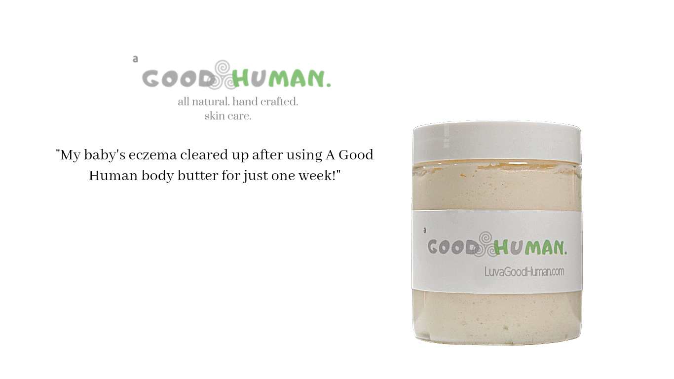 a Good Human - Signature Hand-Crafted "Body Glow" Body Butter - New Larger 8oz Jar!!!