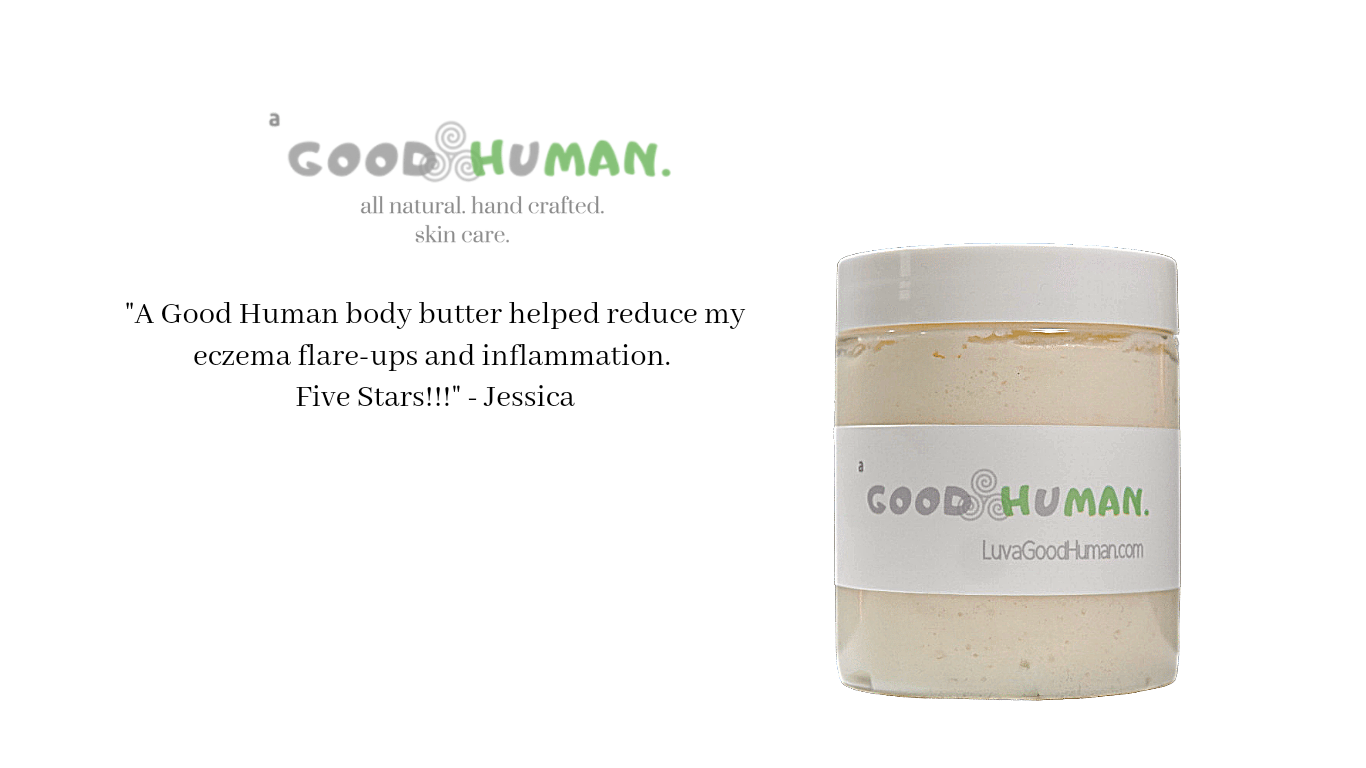 a Good Human - Signature Hand-Crafted "Body Glow" Body Butter - New Larger 8oz Jar!!!