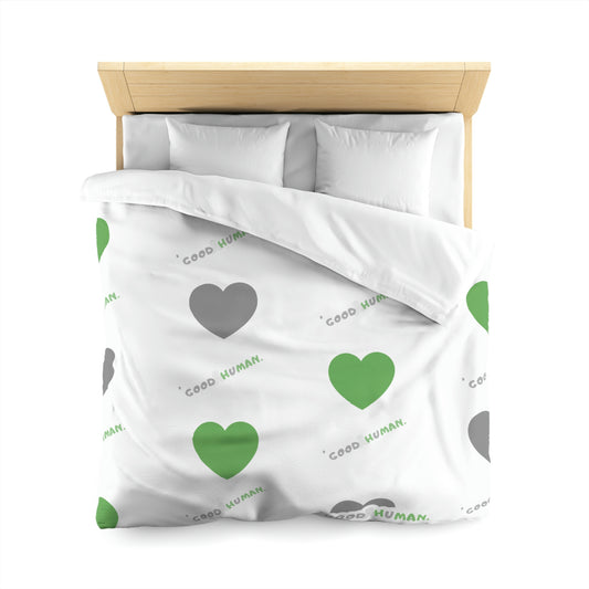 a Good Human - Microfiber Duvet Cover